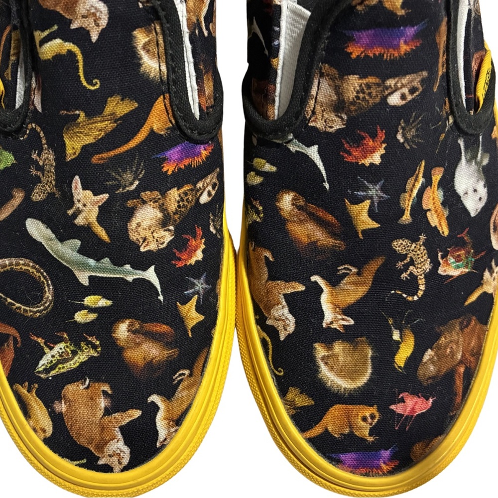 RARE Vans Limited Edition National Geographic Women 6.5/Big Kids 5 - Picture 7 of 11